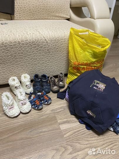 Детские вещи пакетом бесплатно