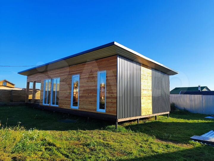 Коттедж 85 м² на участке 6,5 сот.