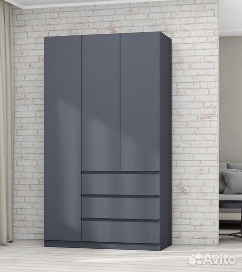 Шкафы Хилтон Графит