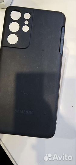 Силиконовый чехол на Samsung S21 ultra