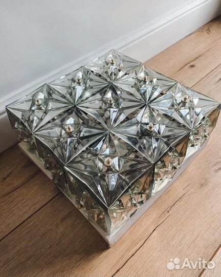 Люстра хрустальная Искра квадрат