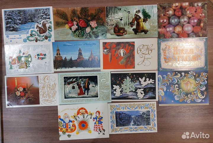 Винтажные открытки СССР