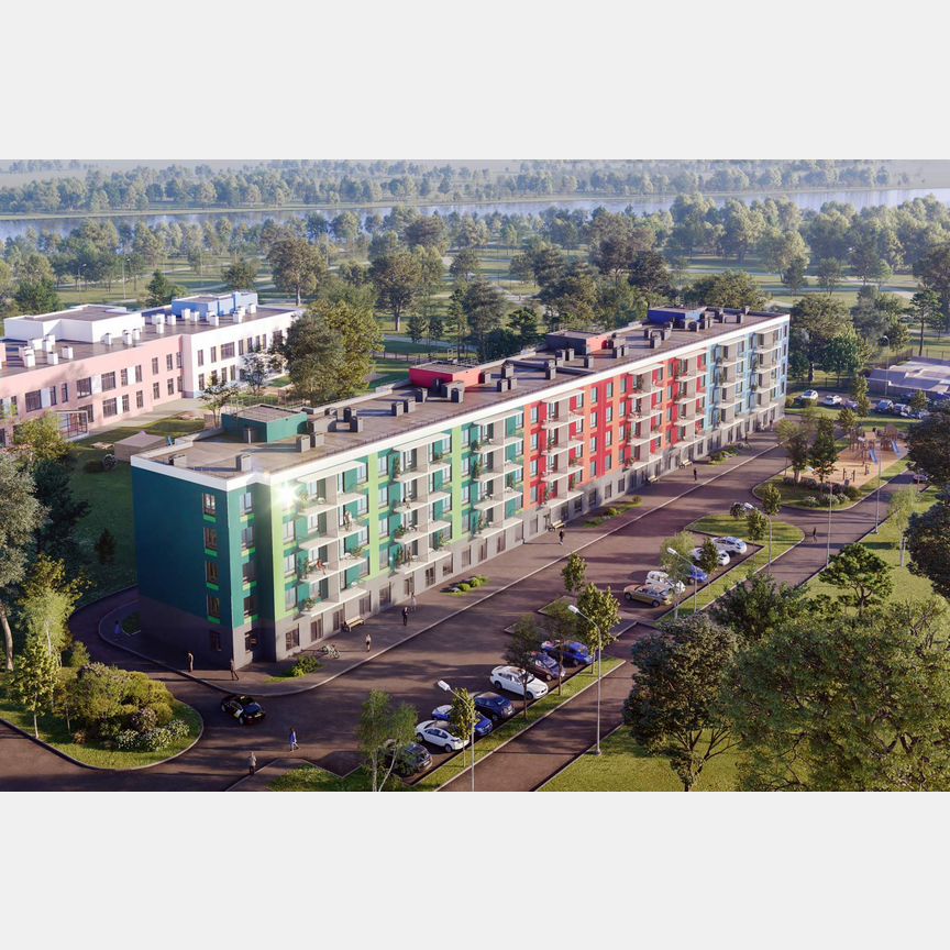 1-к. квартира, 37,7 м², 3/5 эт.