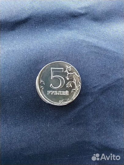 Монета брак чеканки