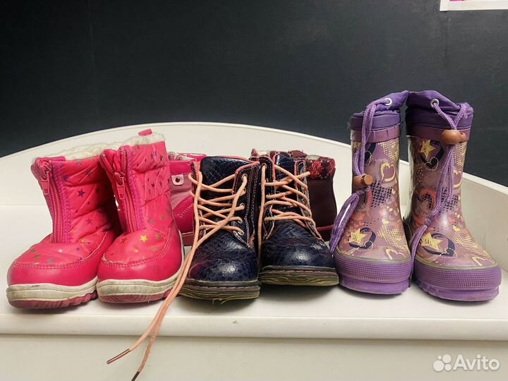 Сапоги для девочки