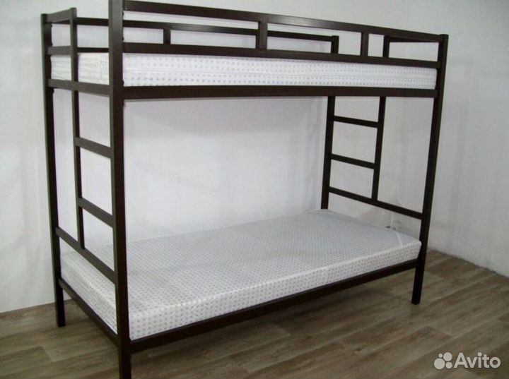 Двухъярусная кровать металлические