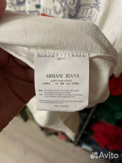 Футболка Armani (Италия) Оригинал