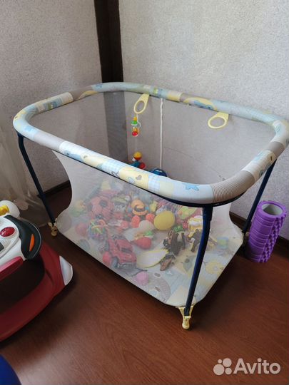 Ходунки с функцией качельки и Манеж