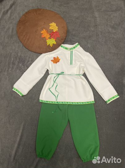 Костюм гриба на утренник для мальчика 6-7 лет