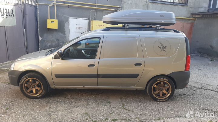 Автобокс на крышу Магнум 330 литров, 185 см, Серый