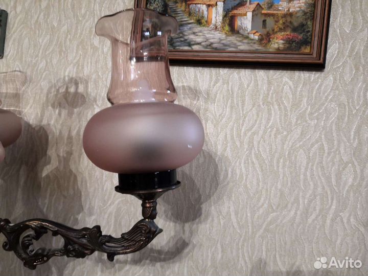 Люстра винтаж 1983 год