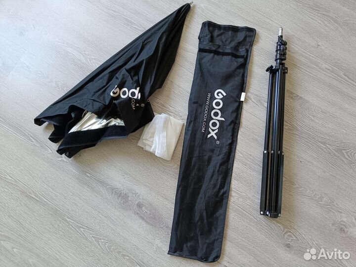 Софтбокс для вспышки + стойка 180см