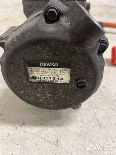 Компрессор кондиционера Toyota Prius NHW20 1NZ-FXE