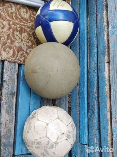 Мячи футбольные и баскетбольные
