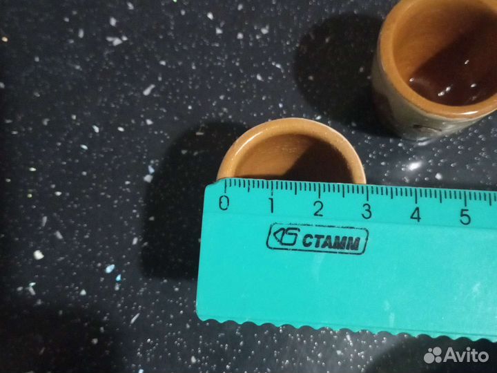 Фарфоровые стопки (рюмки) 4 шт