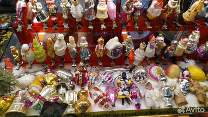 Елочные игрушки СССР