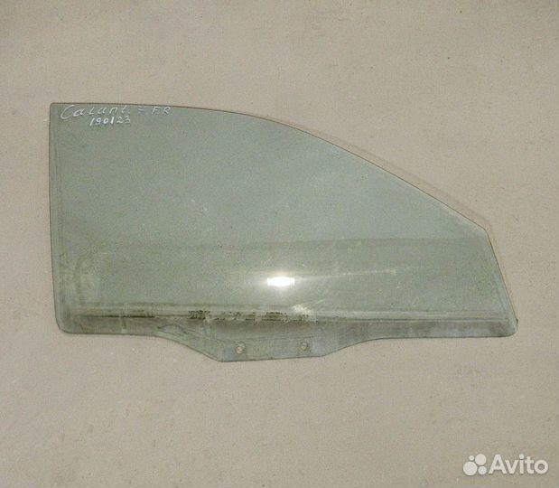 Стекло двери передней правой Mitsubishi Galant 7