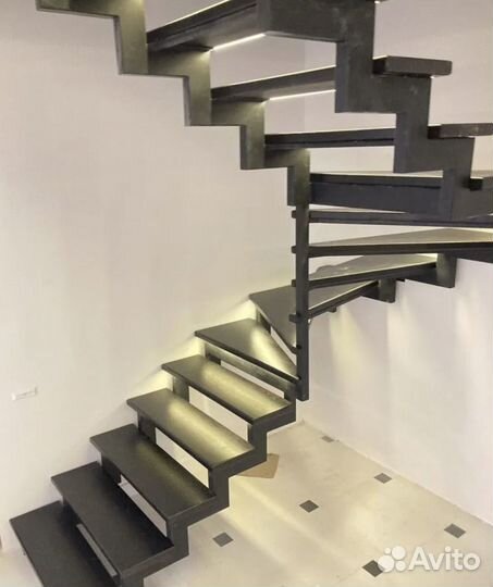 Подсветка лестницы с датчиками движения