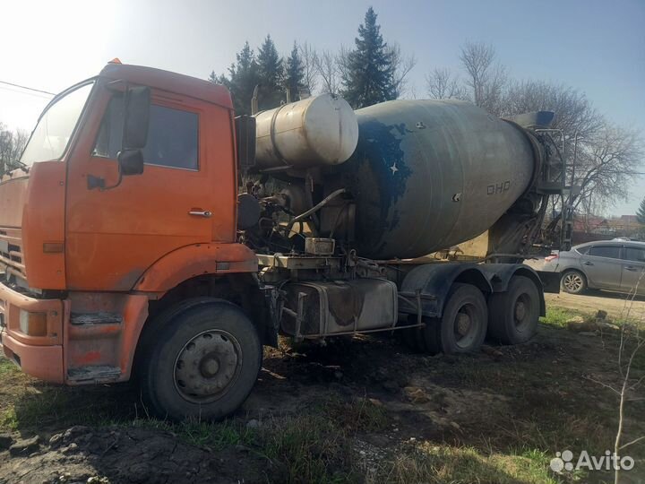 Автобетоносмеситель КАМАЗ 6520, 2007