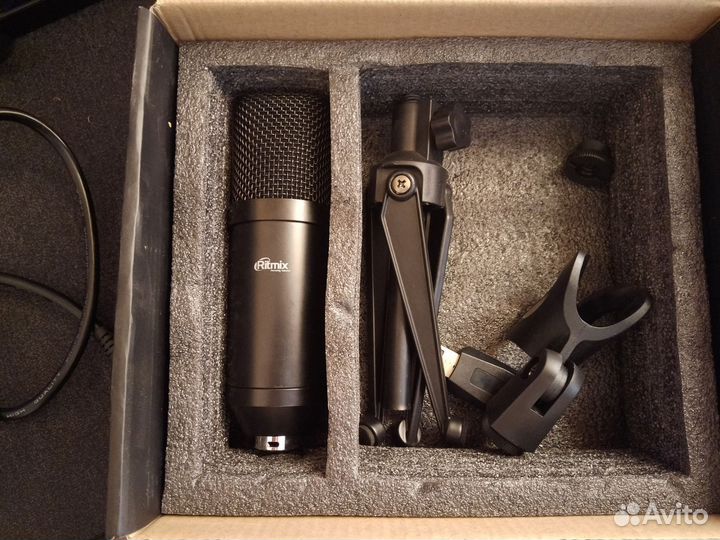 Микрофон ritmix Rdm-160 Black (Новый)