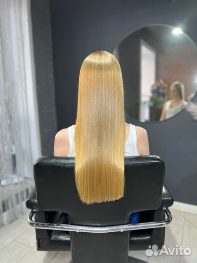 Кератиновое выпрямление волос ботокс