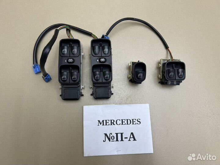 Блок и кнопки стеклоподъемника Mercedes W203