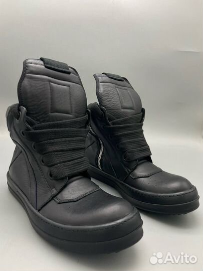 Кеды Rick Owens Lido Jumbo Laced Geobasket High 'B