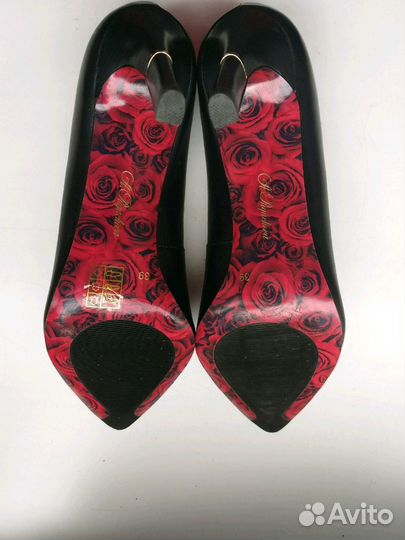Туфли кожаные Алла Пугачева 39р