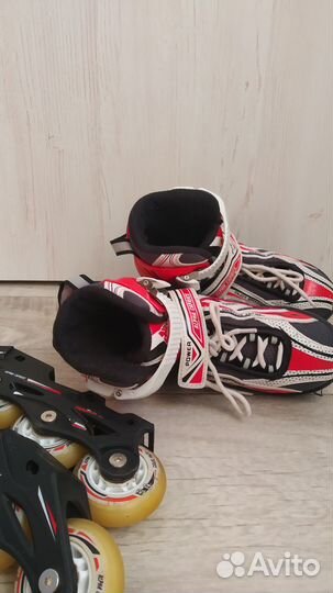 Коньки 2 в 1 раздвижные 29-32