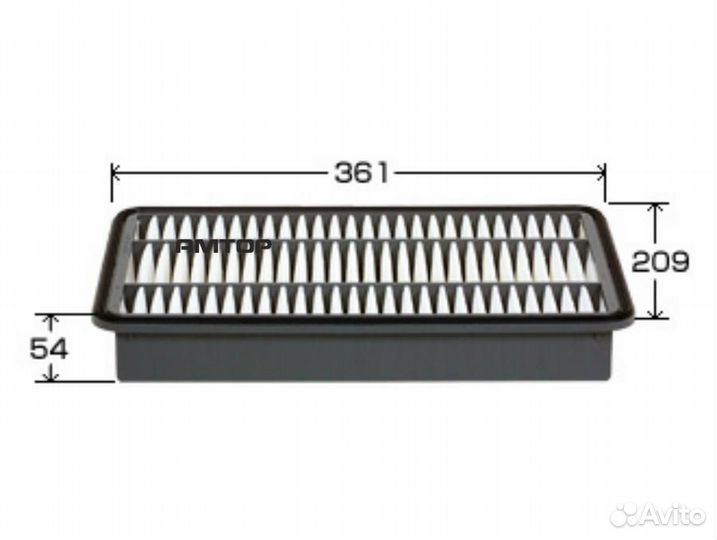 VIC A1023 A-1023 VIC Фильтр воздушный