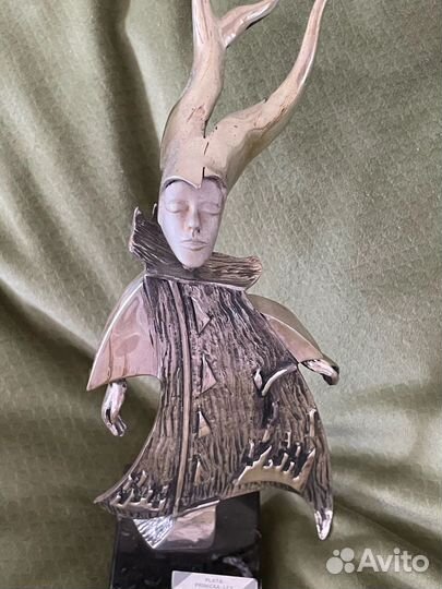 Статуэтка серебро 925 пр Mex bustamante