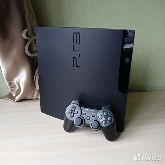 Sony PS3 Slim 320gb (Тихая, Прошита)