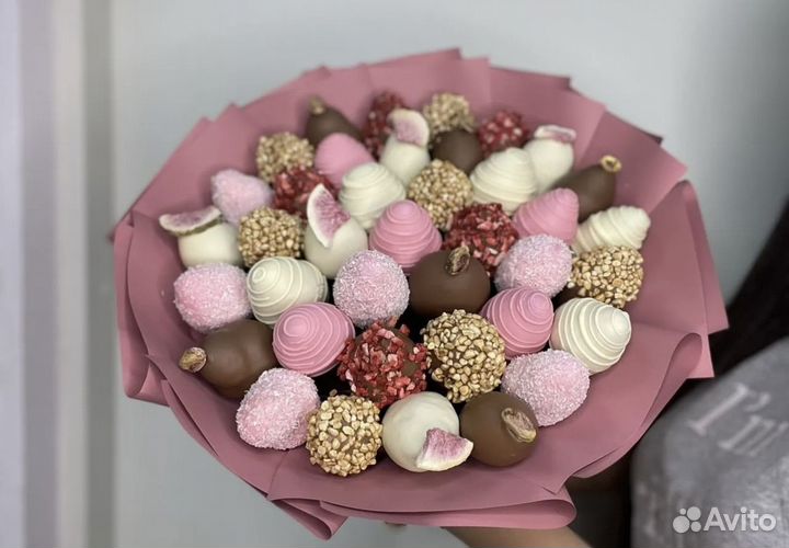 Клубника в шоколаде Клубничный букет