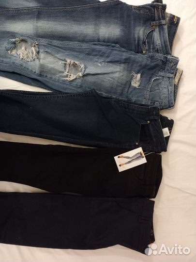 Джинсы женские для подростка размера 25