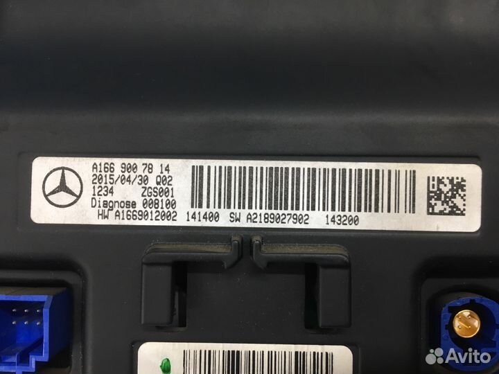 Команд Мерседес Comand Mercedes CLA