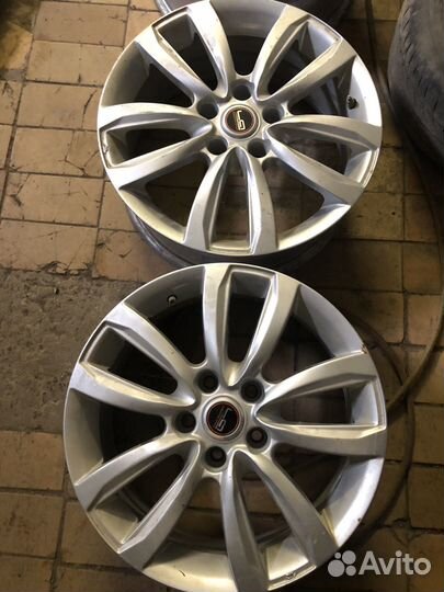 Литые диски R17 5x114 3 toyota raw4