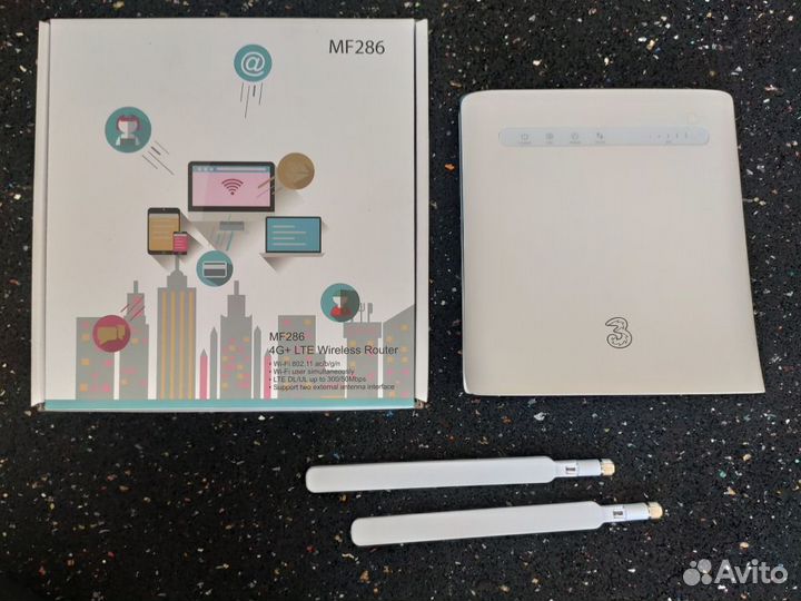 Прошитый SMART wifi роутер Cat.12 ZTE MF286D 5Ггц