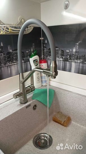 Установка фильтра под мойку