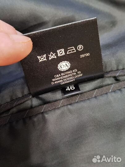 Мужской костюм тройка 46-48