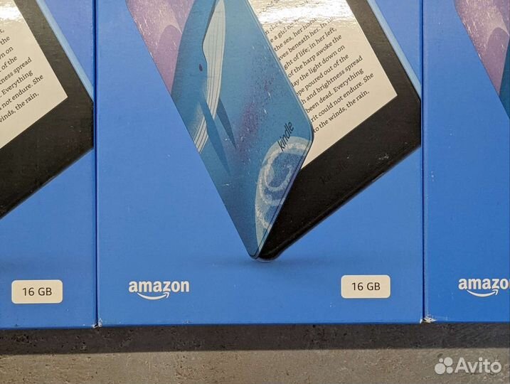 Amazon Kindle 2024 с оригинальной обложкой