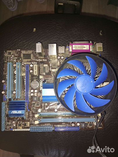 Материнская плата с процессором Intel xeon e5450