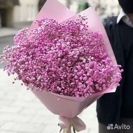 Гипсофила, букет из гипсофил