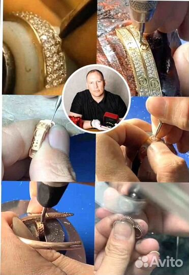 Boucheron Серьги золото, бриллианты 3,28 ct