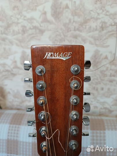 12 струнная гитара homage