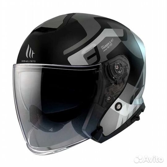 MT Helmets Thunder 3 SV Silton B2 open face helmet
