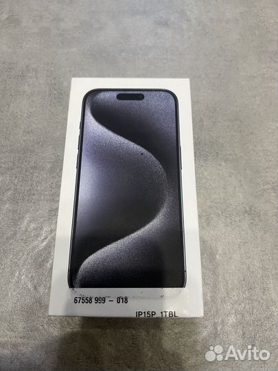 iPhone 15 pro 1TB Blue Titanium sim+esim