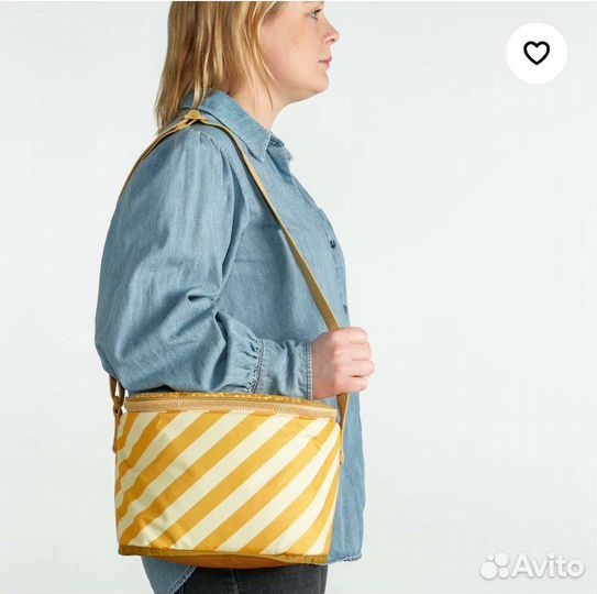 Cумка летняя IKEA, 26x19x19 см, с термоизоляцией