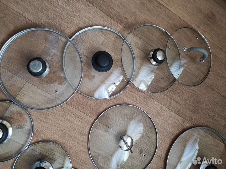 Крышка стеклянная для посуды