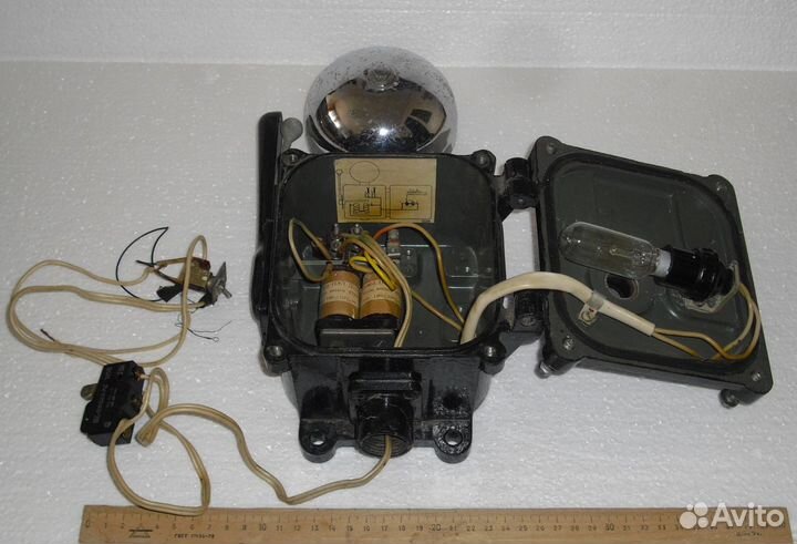 Звонок громкого боя. Судовой (сделано в СССР )