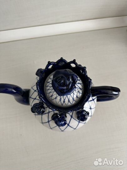 Чайник заварочный Гжель СССР